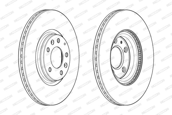 FERODO Piduriketas DDF1880C