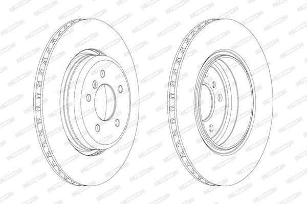 FERODO Piduriketas DDF2154C