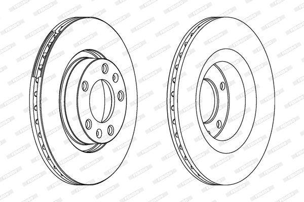 FERODO Piduriketas DDF228