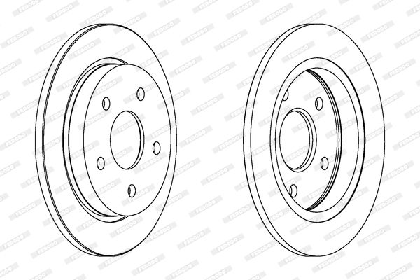 FERODO Piduriketas DDF232