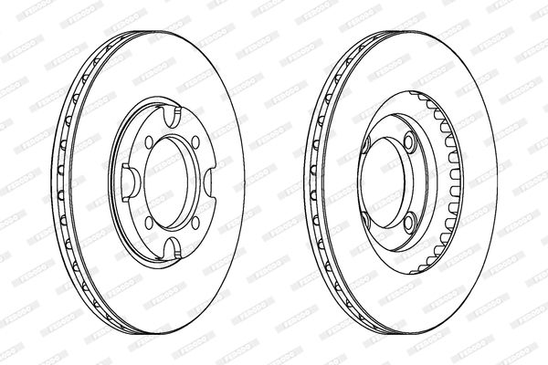 FERODO Piduriketas DDF342