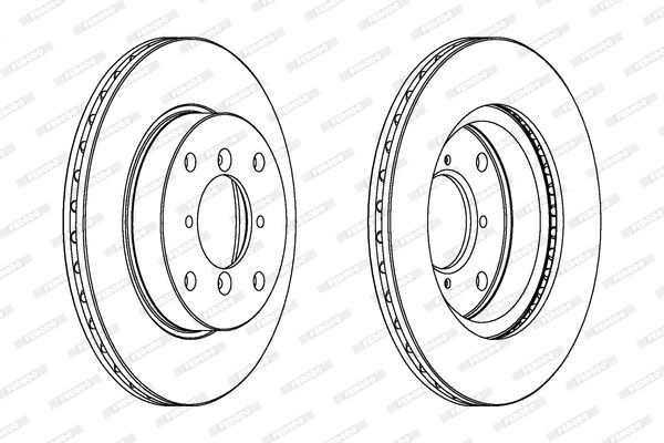 FERODO Piduriketas DDF400