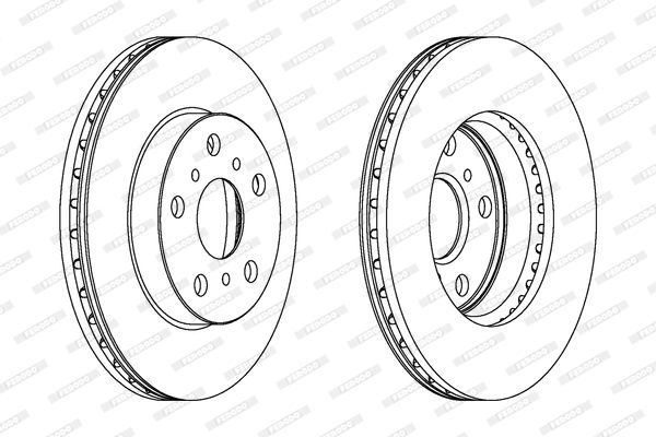 FERODO Piduriketas DDF402