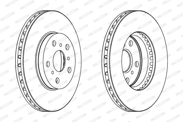 FERODO Piduriketas DDF466