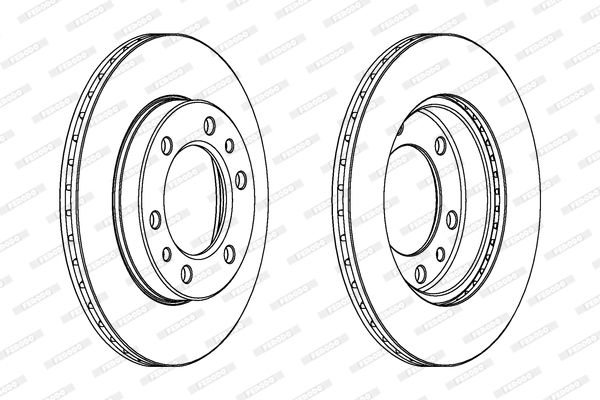 FERODO Piduriketas DDF526