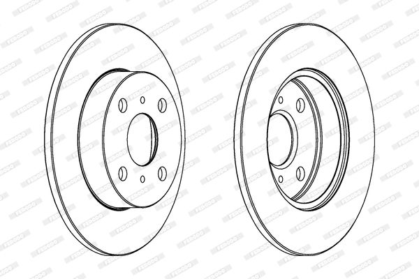 FERODO Piduriketas DDF670