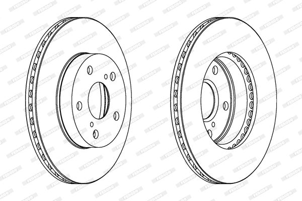 FERODO Piduriketas DDF777