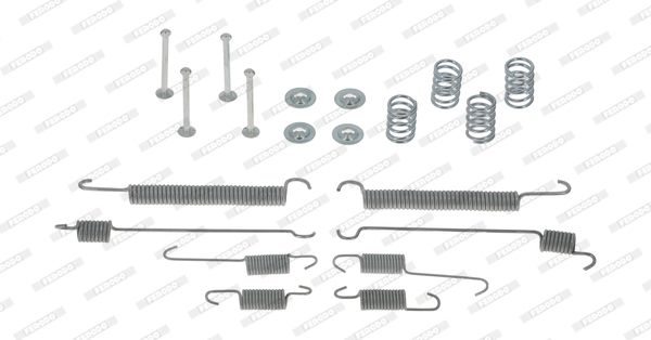 FERODO Lisakomplekt, Piduriklotsid FBA12