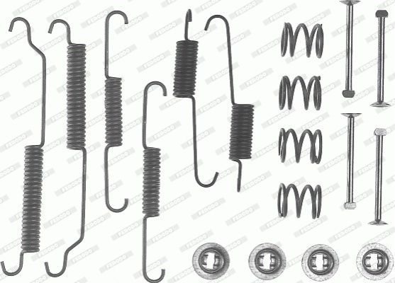 FERODO Lisakomplekt, Piduriklotsid FBA30