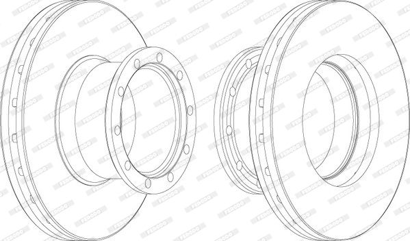 FERODO Piduriketas FCR113A