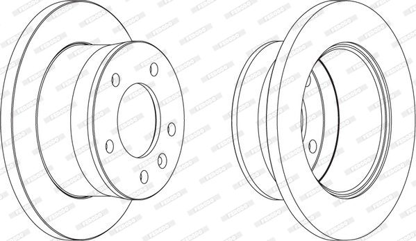 FERODO Piduriketas FCR154A