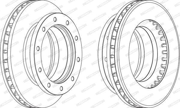 FERODO Piduriketas FCR159A