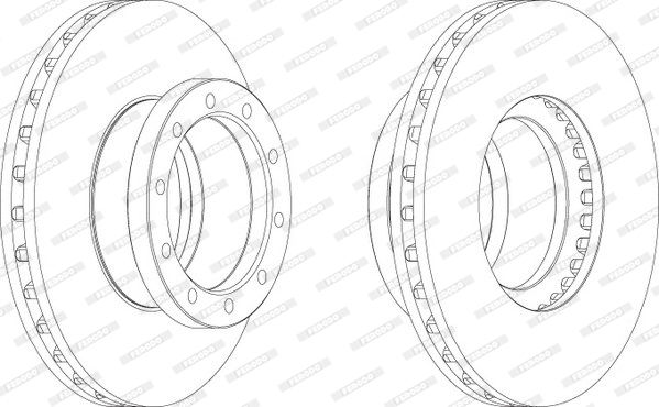 FERODO Piduriketas FCR285A