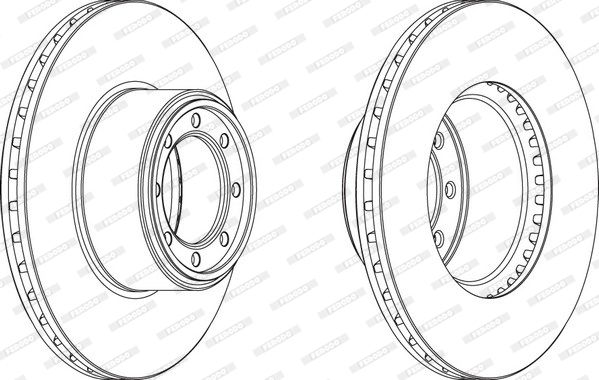 FERODO Piduriketas FCR320A