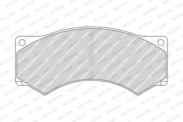 FERODO Piduriklotsi komplekt,ketaspidur FCV376