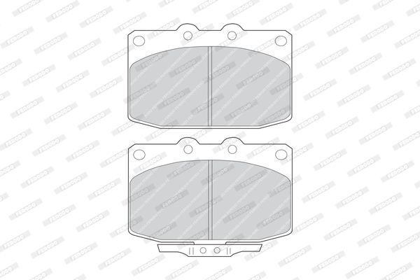 FERODO Piduriklotsi komplekt,ketaspidur FDB483