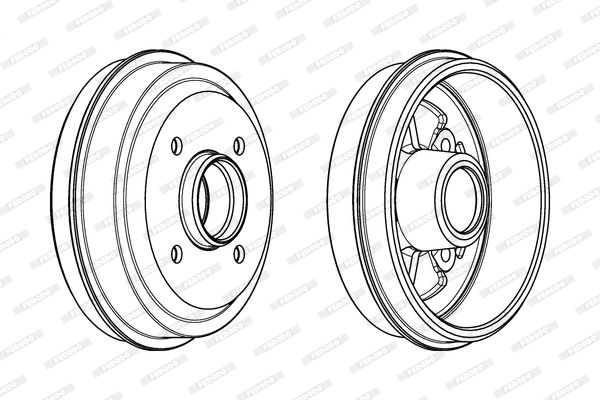 FERODO Piduritrummel FDR329121