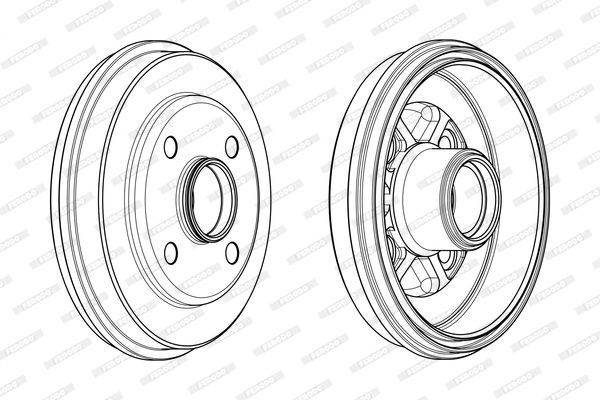 FERODO Piduritrummel FDR329317