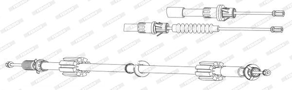 FERODO Tross,seisupidur FHB432934