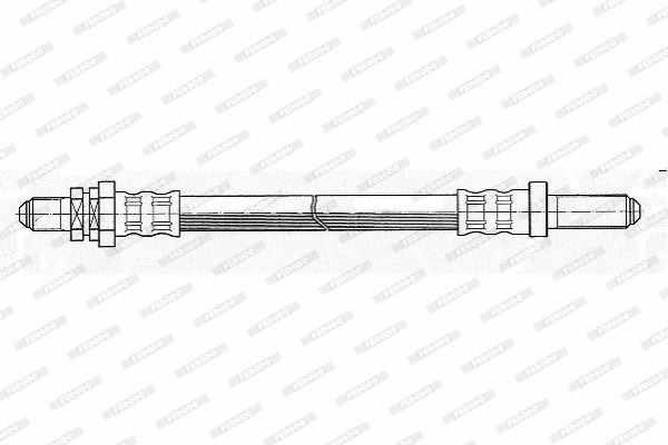 FERODO Тормозной шланг FHY2022