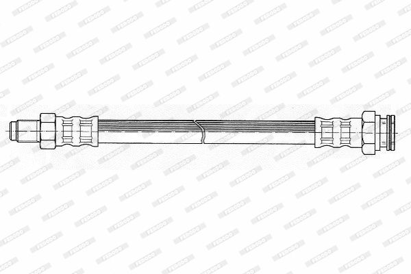 FERODO Тормозной шланг FHY2073