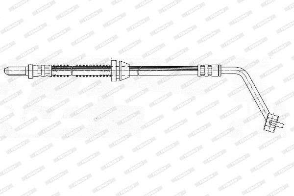 FERODO Тормозной шланг FHY2081