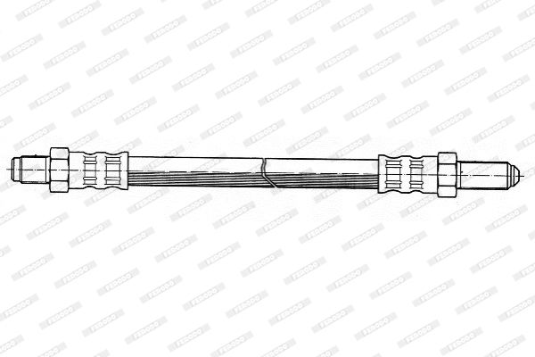 FERODO Тормозной шланг FHY2148