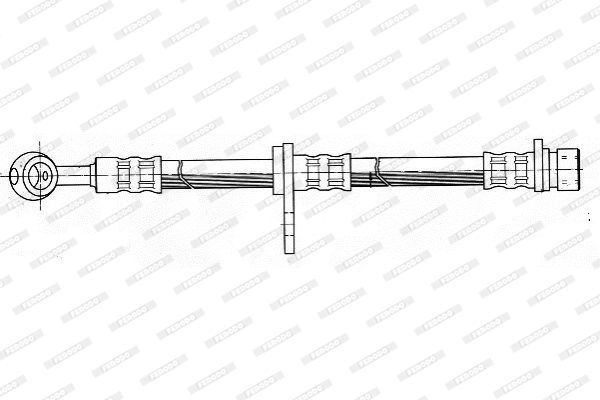 FERODO Тормозной шланг FHY2157