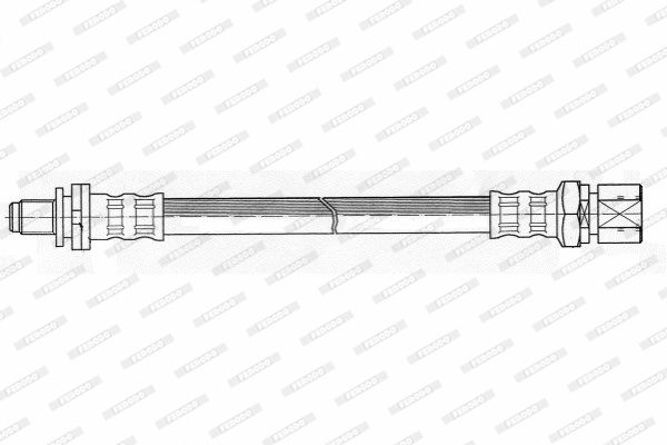 FERODO Тормозной шланг FHY2161