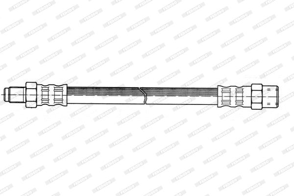 FERODO Тормозной шланг FHY2212