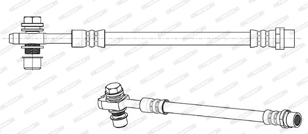 FERODO Тормозной шланг FHY2224