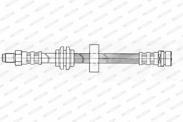 FERODO Тормозной шланг FHY2228