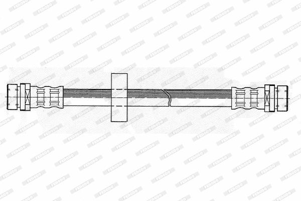 FERODO Тормозной шланг FHY2229