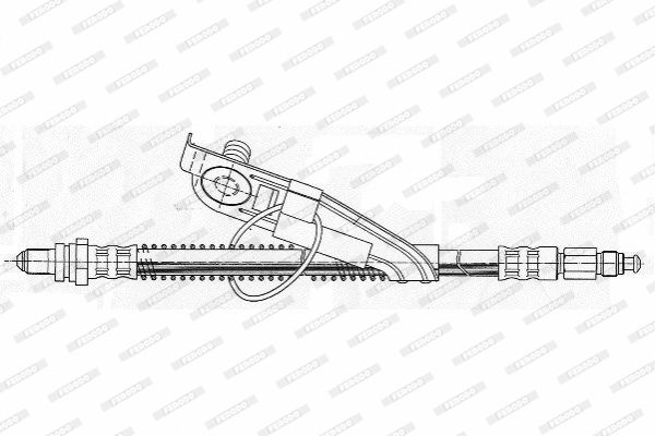 FERODO Тормозной шланг FHY2283