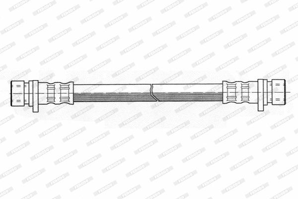 FERODO Тормозной шланг FHY2296