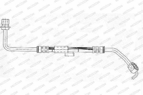 FERODO Тормозной шланг FHY2340