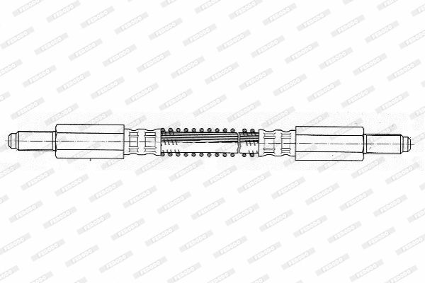 FERODO Тормозной шланг FHY2382