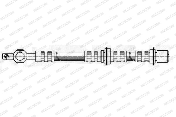 FERODO Тормозной шланг FHY2394