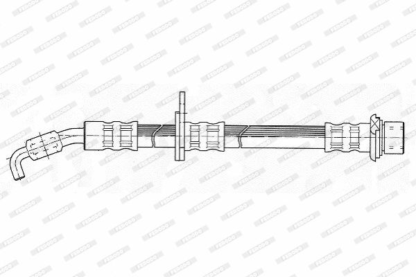 FERODO Тормозной шланг FHY2435