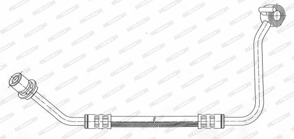 FERODO Тормозной шланг FHY2493