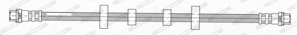 FERODO Тормозной шланг FHY2549