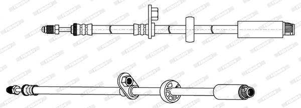 FERODO Pidurivoolik FHY2681