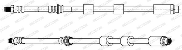 FERODO Тормозной шланг FHY2683