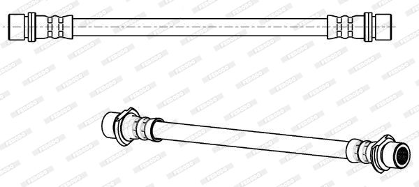 FERODO Тормозной шланг FHY2700