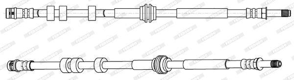 FERODO Тормозной шланг FHY2729