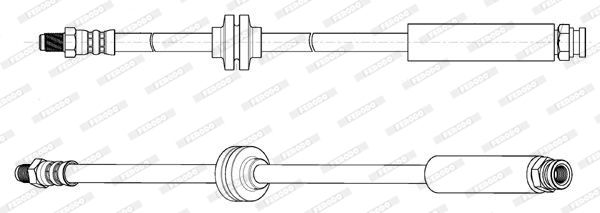 FERODO Тормозной шланг FHY2785