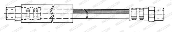 FERODO Тормозной шланг FHY2891