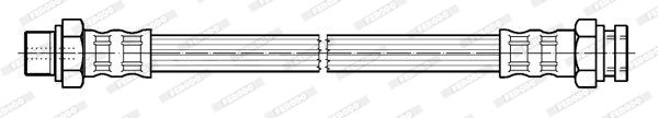 FERODO Тормозной шланг FHY2906