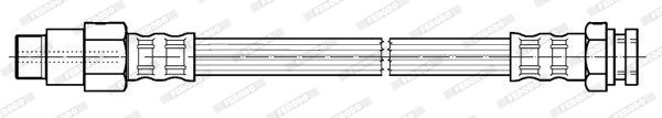 FERODO Тормозной шланг FHY2907