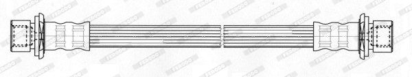 FERODO Тормозной шланг FHY3050